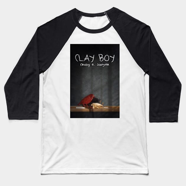 Clay boy Baseball T-Shirt by Brigids Gate Press